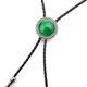 thumbnail image 4 of Corbata de bolo Yinane Estilo Vintage Verde, 4 of 7