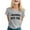 Light Gray, variant on Workout Tops for Women Boho Tops for Women Mom's Favorite Day Family T Shirt Tshirt Women L