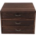 thumbnail image 1 of Tiroir de Rangement de Bureau Tiroir de Bureau Vintage en Bois Boîte de Rangement en Bois, 1 of 5