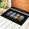 thumbnail image 1 of Cartoon Animal Cows Drawing Rugs Doormat, Non-Slip Machine Washable Carpets Floor Door Mat , 36" x 24", 1 of 6