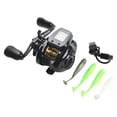 thumbnail image 2 of 7.2:1 Bite Alarm Digital Fishing Baitcasting Reel Line Counter Depth Position, 2 of 9