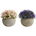 thumbnail image 1 of Realistic Artificial Plants, Mini Potted for Home Decor, Plastic Material Low Maintenance for Office, Environmental Sustainability, Decorative Plants (4PCS), 1 of 5