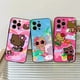 thumbnail image 2 of Sanrio funda de teléfono Hello Kitty para iphone 15ProMax 14 11 13 12 Pro Xs Max Mini Xr X 7 8 6 6s Plus, carcasa Coque, 2 of 5