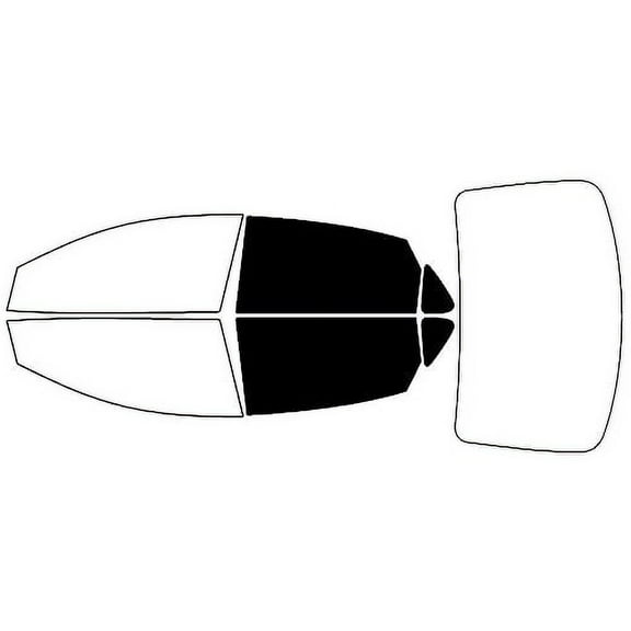 Avery Dennison NR Nano Ceramic IR Window Tint Kit Compatible with Nissan Sentra 2013-2019 - Back