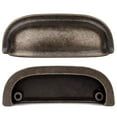 thumbnail image 2 of YIHATA Cabinet Drawer Pulls - Oil Rubbed Bronze Cabinet Pulls Handle, 64mm / 2.5 inch Screw Spacing (6 Pack), 2 of 7