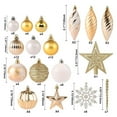 thumbnail image 3 of FeiFu Christmas Ball Gift Box Set Holiday Supplies Christmas Tree Decoration 100 Pcs Packaged in Festive Gift Box for Decorating Christmas Tree Parties Home Indoor Outdoor Use​, 3 of 6