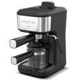 thumbnail image 6 of 4 Shot Steam Espresso Maker with Frothing Wand, Black/Stainless Steel Finish, 6 of 6
