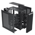 thumbnail image 4 of DARKROCK Classico Mid Tower Computer Case with 4x120mm Fans, USB 3.0, Vertical GPU Mount, Black, 4 of 12