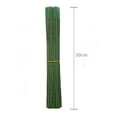 thumbnail image 3 of CSChome Green Flower Stem 100Pcs Green Flower Stem DIY Bouquet Making Artificial Flower Arrangement Plastic Floral Rod Wire Kit, 3 of 6
