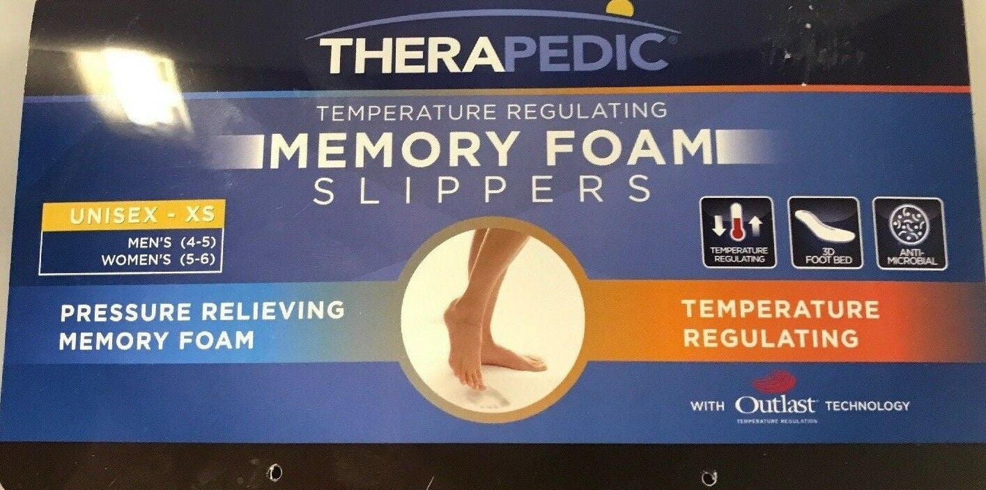 therapedic slippers