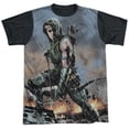 thumbnail image 1 of Jla - Rain - Short Sleeve Black Back Shirt - XXX-Large, 1 of 4