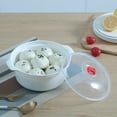 thumbnail image 5 of S/M/L Microwave Oven Special Box Steamed Dumpling Rice Container Heated Soup Pot Hot Steamed Buns With Lid Cooking Gadget, 5 of 9