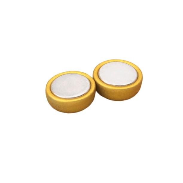 Sonducket Accesorios de botones de ropa, adorno de abrigo de estilo Simple, Universal, cárdigan, botón adhesivo pequeño, accesorio de ropa Accesorios de disfraces Dorado Sonducket AP012473-01