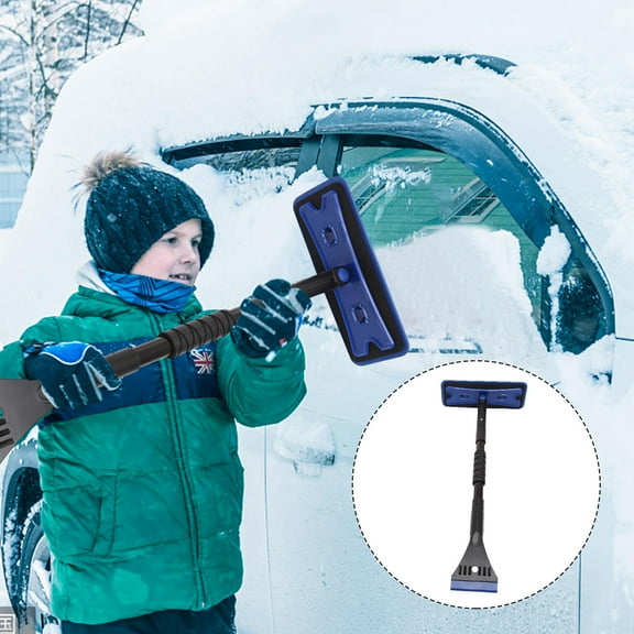 PTOOTP Car Snow Cleaner and Shovel Set with EVA Handle - Snow Removal Tool for Winter