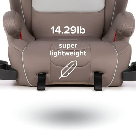 Diono Monterey XT Latch 2-in-1 Expandable Booster Car Seat, Gray Oyster