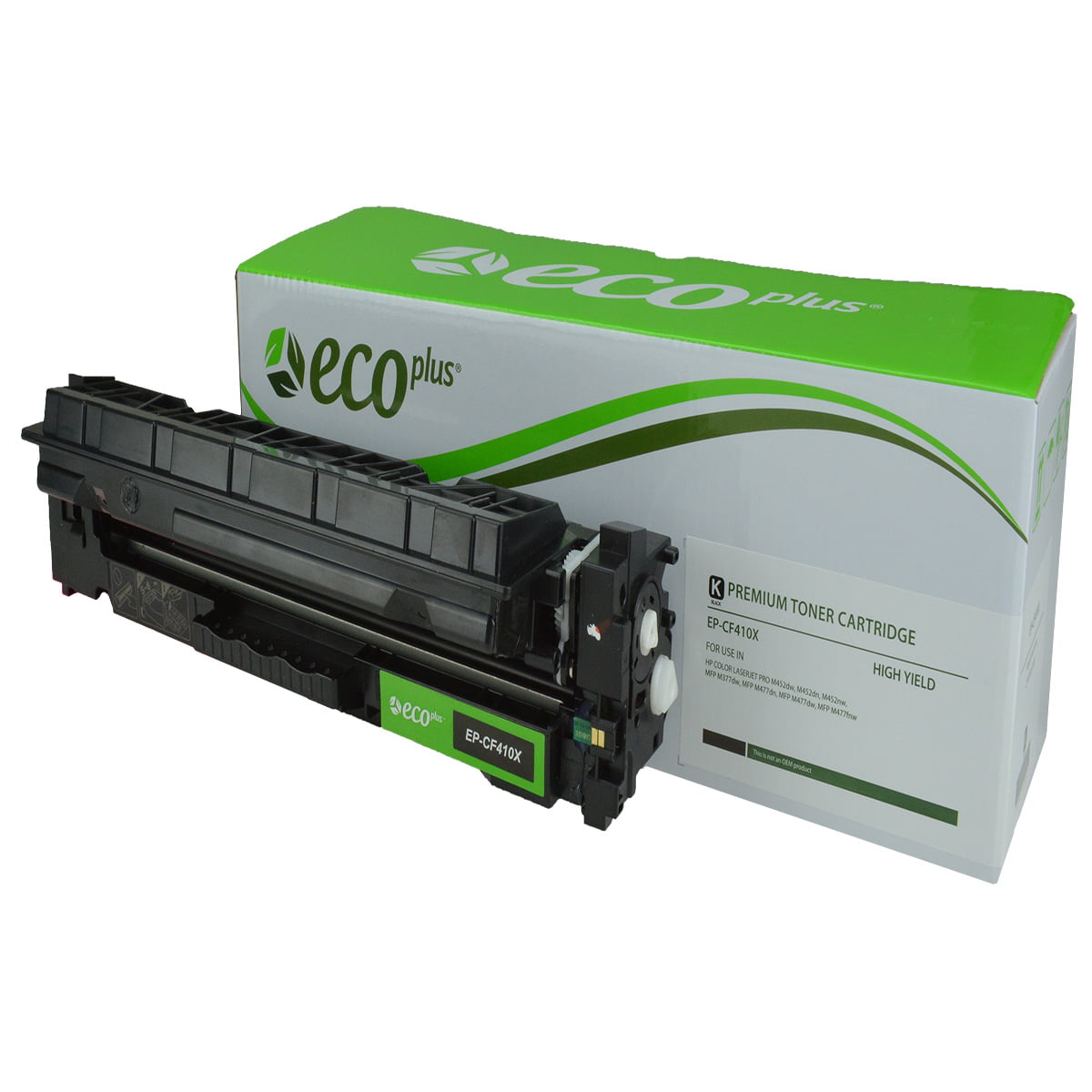LD Compatible Replacements for HP 410X/CF410X 2PK HY Black Toner Cartridges 