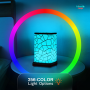 Classic Friendship Lamp® - Wi-Fi Touch Lamp for Long-Distance Friends, Family & Couples, 200+ Colors, App Setup -Single lamp