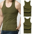 thumbnail image 2 of Sngxgn Men's Tank Top Summer Workout Sleeveless Shirts for Swim Beach Bodybuilding(A,XL), 2 of 5