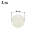 thumbnail image 2 of 50Pack Nylon Bearing Balls 8mm Polishing Ball, G2 Precision, White, 2 of 5