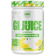 Redcon1 GI Juice, Supergreens Blend, Lemon Blast, 15.24 oz (432 g)
