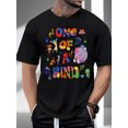 thumbnail image 1 of Pixar's Inside Out 2 Men's Joy Printed pattern short-sleeved shirt, 1 of 5
