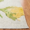 thumbnail image 3 of SAFAVIEH Glamour Mariko Floral Area Rug, Pink/Grey, 6' x 6' Square, 3 of 11