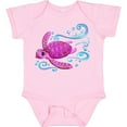 thumbnail image 3 of Inktastic Cute Pink Sea Turtle Boys or Girls Baby Bodysuit, 3 of 5