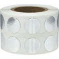 thumbnail image 2 of Metallic Silver Circle Dot Stickers | 0.5" Inch Round | 1,000 Pack, 2 of 6