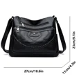 thumbnail image 4 of Bolsos de lujo para mujer, bolsos de diseñador a la moda, bolsos cruzados de hombro para mujer, bolsos de mano de cuero de alta calidad, elegantes bolsos de mensajero, 4 of 5