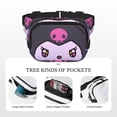 thumbnail image 3 of Saiise Sanrio Print Fanny Pack Crossbody Bag for Women and Men, Belt Bag for Hiking Bum Bag with Adjustable Strap, Waist pack for Running Workout Sports Travel, 3 of 7