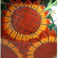 thumbnail image 3 of Large-Sized Sunflower Mexican Colors Talavera Ceramic Garden Pot, 3 of 4