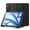 Black, variant on Vena For Apple iPad Air 11 Inch Case with Pencil Holder, iPad Air M4 M3 M2 Case 2025, Slim Trifold Stand, iPad Air 5th Generation 4th Cover, Dark Blue