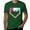 green, variant on Baseball Drip Ice Cream Graphics T Shirt Athletic Running Gym Workout Short Sleeve Tee Tops for Men Women