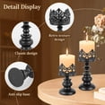 thumbnail image 3 of Candle Holder Iron Candle Holder Candle Holder with Openwork Pattern Candle Holder Easy to Maintain and Clean Candle Holder Matchable Candle Holder Suitable for Dining Rooms, 3 of 7
