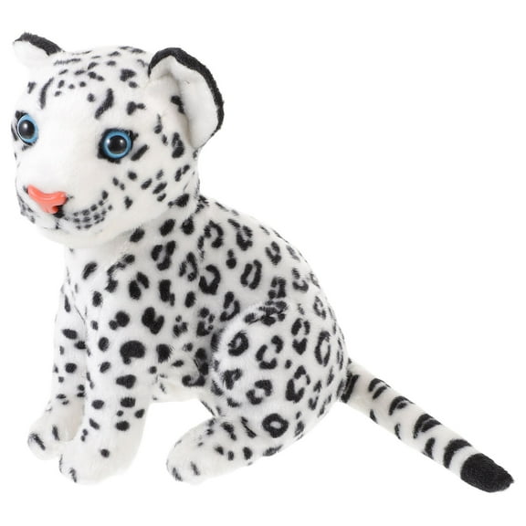 Tineasur Snow Leopard Stuffed Animals Plush Toy Animals Cute Cartoon Look 1Pack