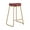 Burgundy & Gold, variant on Bree Counter Stool Burgundy & Gold Counter Stool, Modern Style, Stackable for space saving storage, Plywood, Indoor Bar