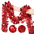 thumbnail image 1 of Décorations de la Saint-Valentin de 2 Mètres, Bandes de Plumes Rouges, Blanches et Roses, Déclaration d'Amour, Décorations de Mariage et de Chambre Nuptiale, Bandes de Couleur en Forme de Cœur, Bandes Décoratives de Festival, 1 of 8