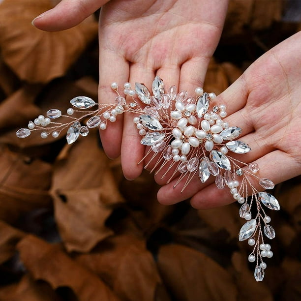 Accesorios para el cabello de boda elegante multiusos flexible