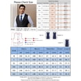 thumbnail image 2 of Men Black Suit Vest Dress Vests Business Formal Wedding Waistcoat with 3 Pockets for Suit Tuxedo L, 2 of 8