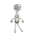 thumbnail image 1 of Dog with 4 Dangle legs - Pebble Charm Bead, 1 of 1