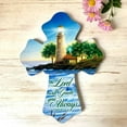 thumbnail image 2 of Glow Decor 261391 6 x 8 in. Lighthouse & The Lord Will Guide You Wall Cross, 2 of 3