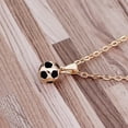 thumbnail image 4 of BKBP Football Necklace Creative Pendant Soccer for Men and Women Sport Charm Choker Chain Sports Jewelry Personality Pendant Waterproof Dainty Choker Necklace Charm Necklace Gift Jewerlry, 4 of 9