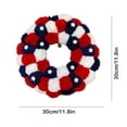 thumbnail image 3 of Fiudx Ofertas y liquidaciones Guirnalda con la bandera de EE. UU. para el Día de la Independencia, decoración frontal para puerta, accesorios para colgar, decoraciones para fiestas, 3 of 6