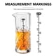 thumbnail image 3 of Vaso medidor Final Touch Yarai Jigger de vidrio de 100 ml, 3 of 9
