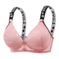 thumbnail image 1 of Cathalem Smooth Bras for Women Seamless Rib Bralette ComfortFlex Fit,Beige 40, 1 of 2