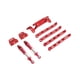 thumbnail image 5 of Juego de amortiguadores y soportes de varilla de tracción de metal para coches RC, accesorios de bricolaje rojo, 5 of 9