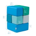 thumbnail image 2 of Early Childhood Resources ELR-12684F-CT Softzone Toddler Block Set, Contemporary - 7-Piece, 2 of 6