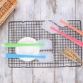 thumbnail image 3 of Juego de 4 espátulas de silicona, espátula flexible resistente al calor, utensilios de cocina de primera calidad con buen agarre, sin costuras, resistente, sin BPA, apto para lavavajillas Namotu CPB-US-WZY80, 3 of 5