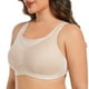 thumbnail image 3 of Women's Sports Bra Full Support High Impact Plus Size Wirefree Non-Padded Full Figure Bra 40D, 3 of 11