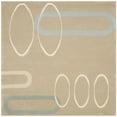 thumbnail image 6 of SAFAVIEH Soho Nimes Abstract Wool Area Rug, Beige, 3'6" x 5'6", 6 of 10